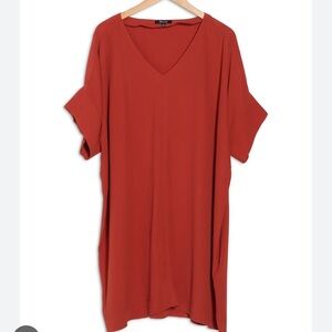 Madewell Novel Shift Dress Etruscan
Clay Color Size XS